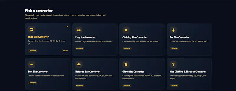 Size Convertly screenshot 2