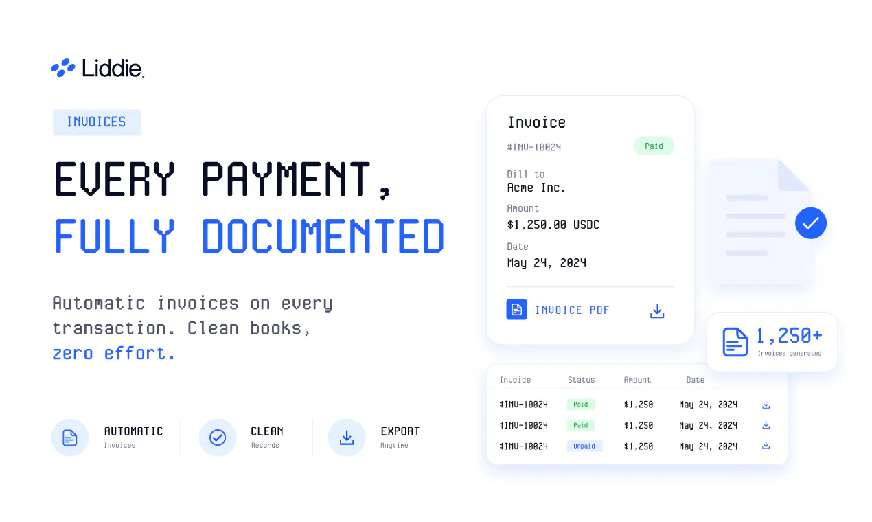 Liddie - Crypto Payments gallery image