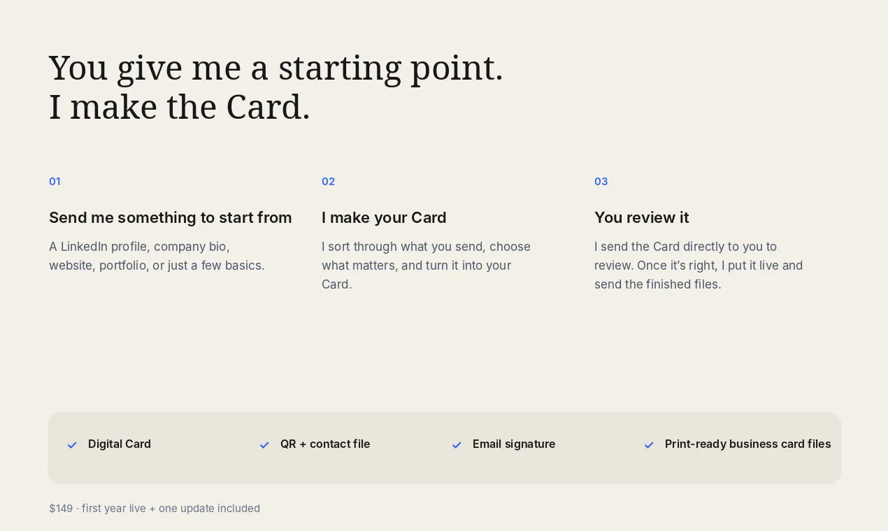Cards by Zac Wine gallery image