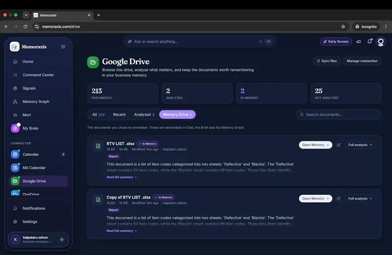 Memoraxis screenshot 6
