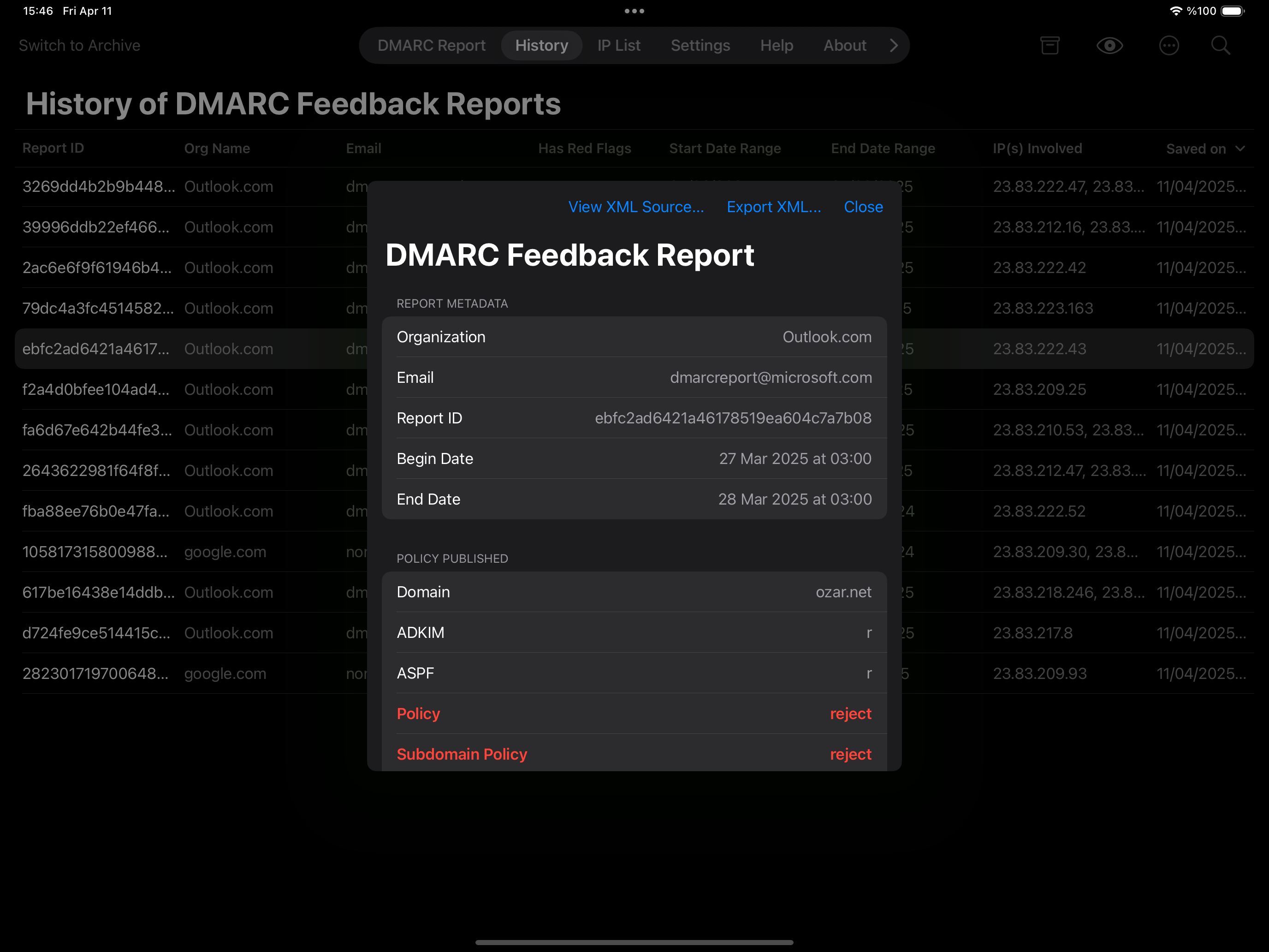 Media Bantuan DMARC - Memudahkan laporan DMARC & menyekat IP yang berniat jahat dengan mudah. 9