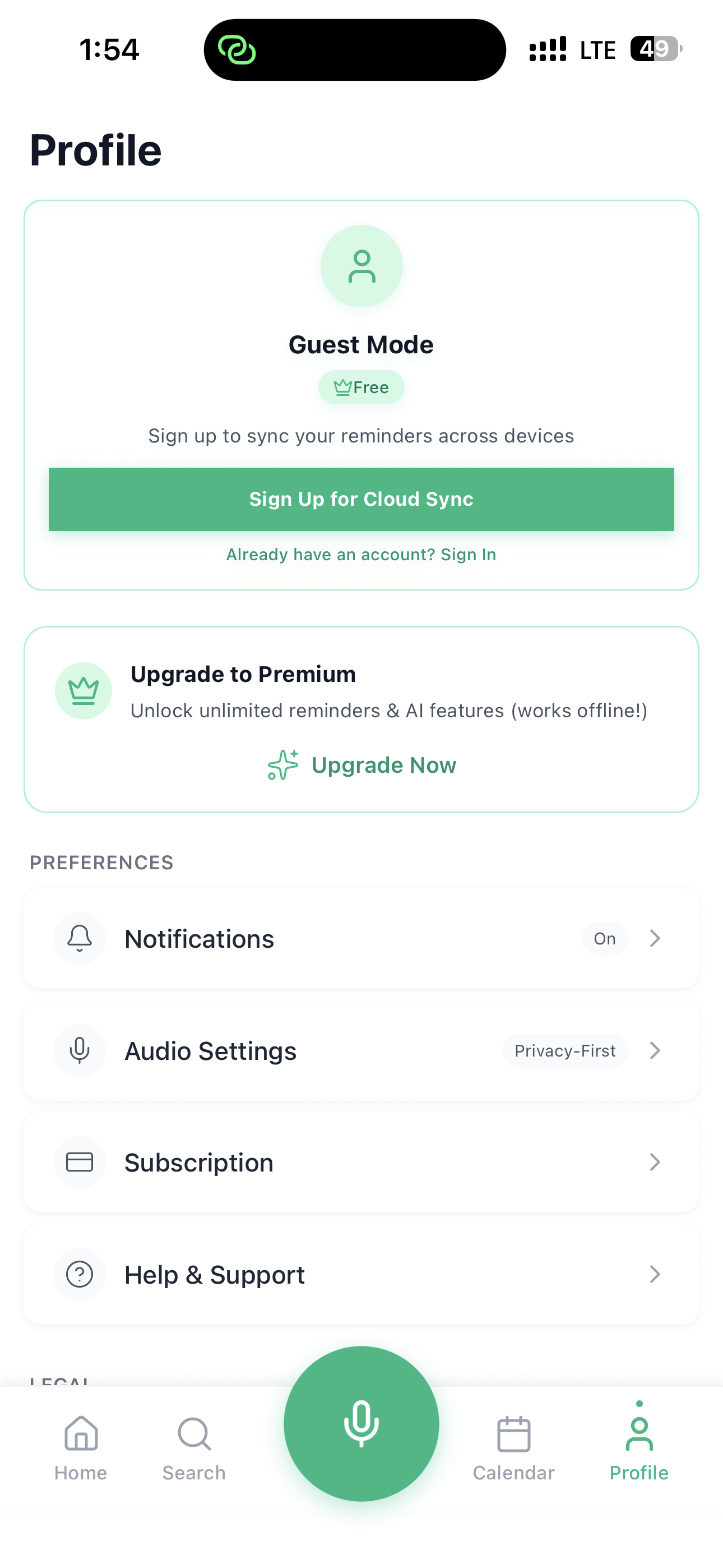 Remember - Screenshot 4 showing product features and functionality