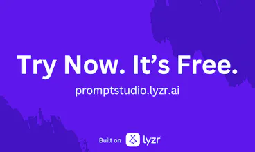 Prompt Studio by Lyzr.ai gallery image