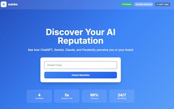 Nuicho - AI Reputation Checker gallery image