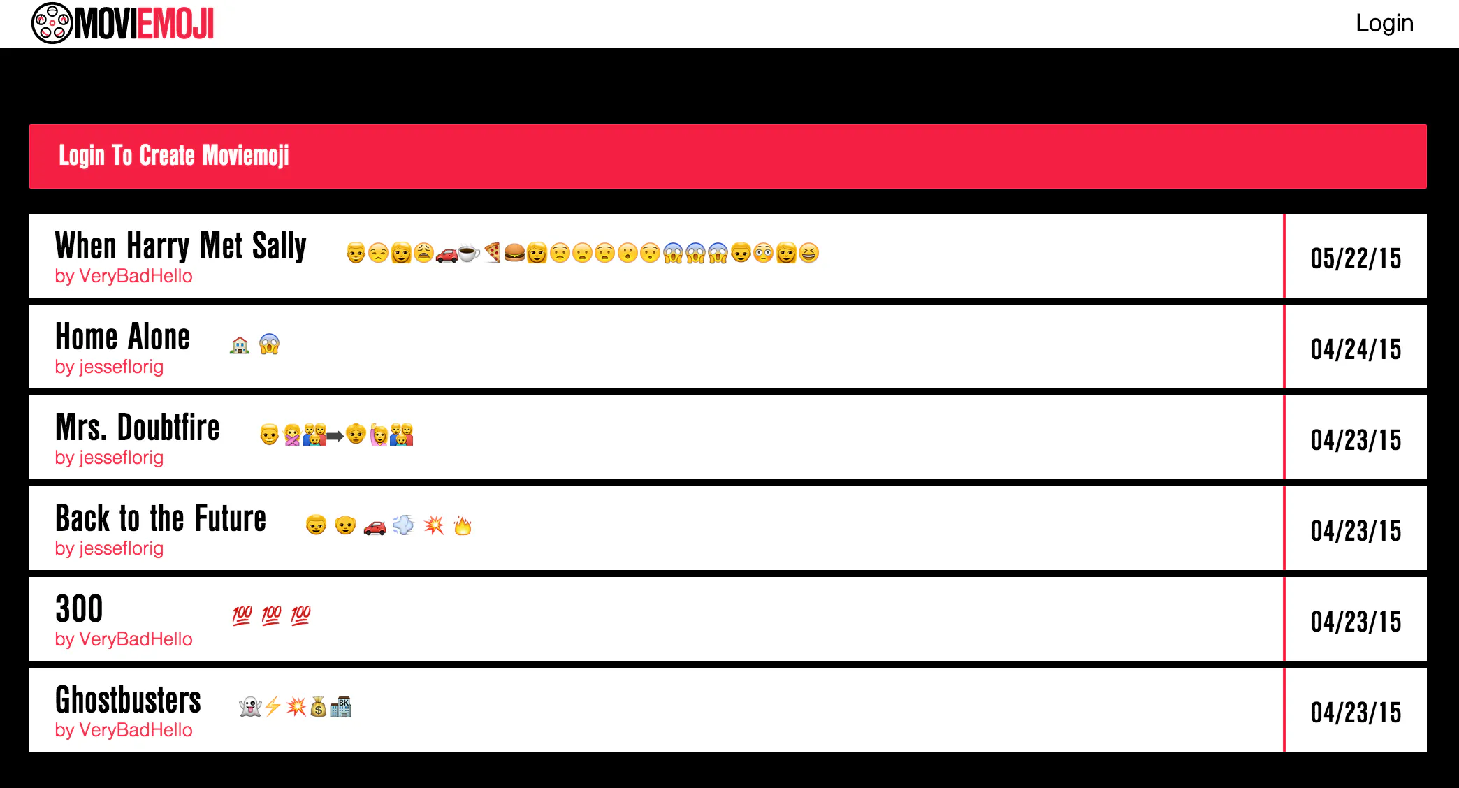 Moviemoji