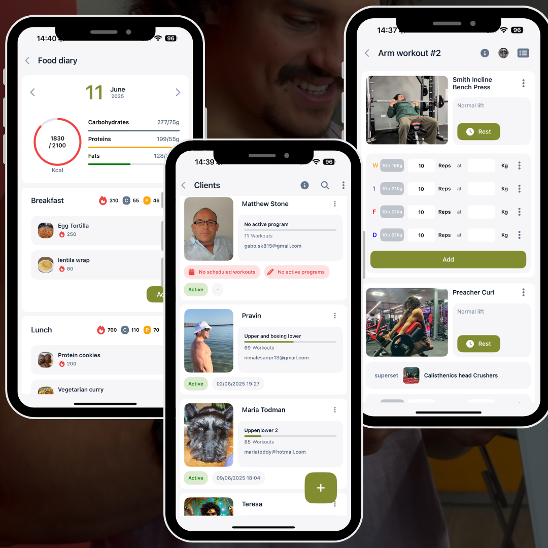 Flex - Coaching -App für Trainer - Flex Coaching Workout App Medien 4