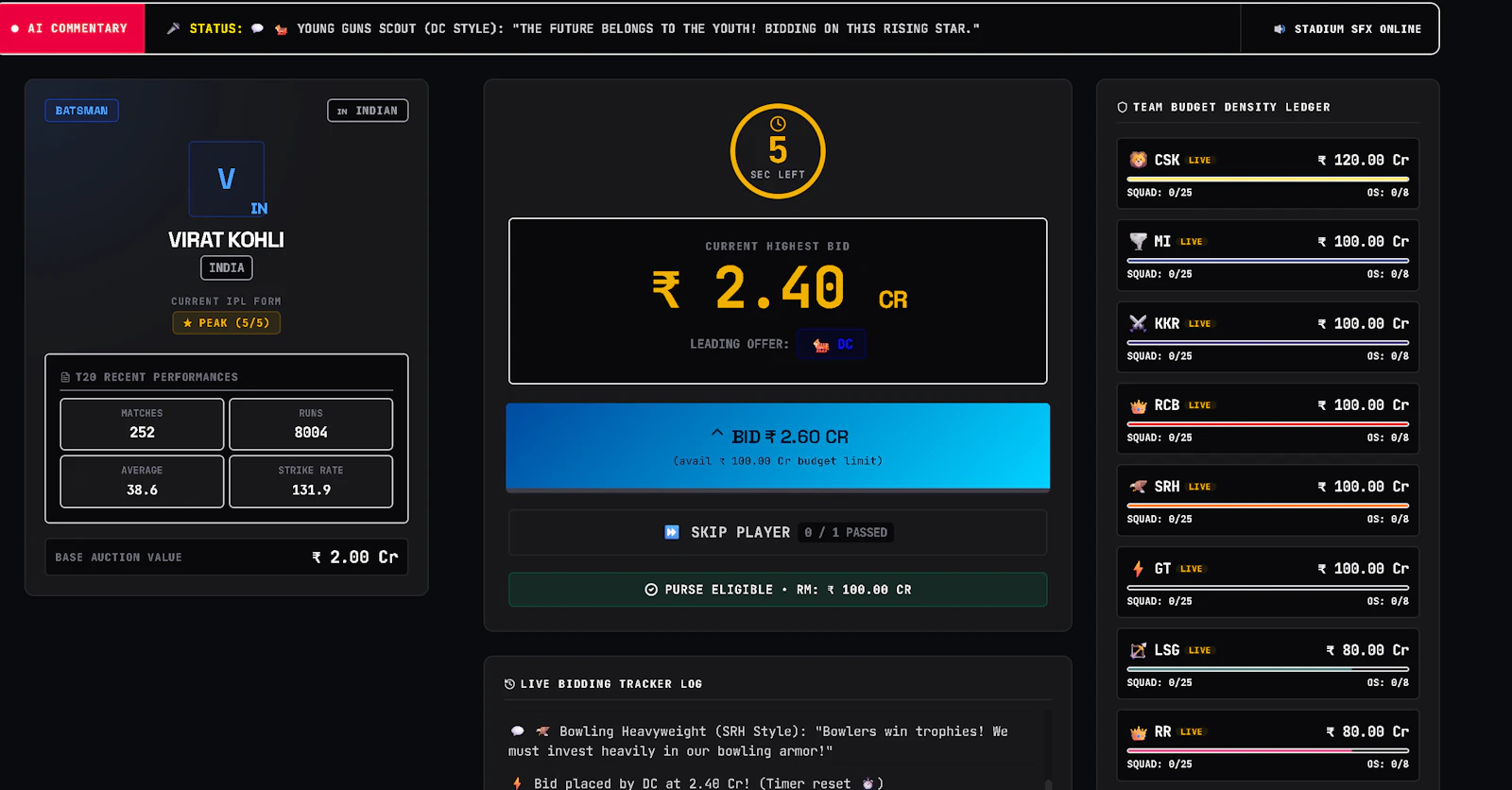 Auction Premier League (APL) screenshot 8