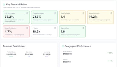 AI Financial Report (10K, Q, etc) gallery image