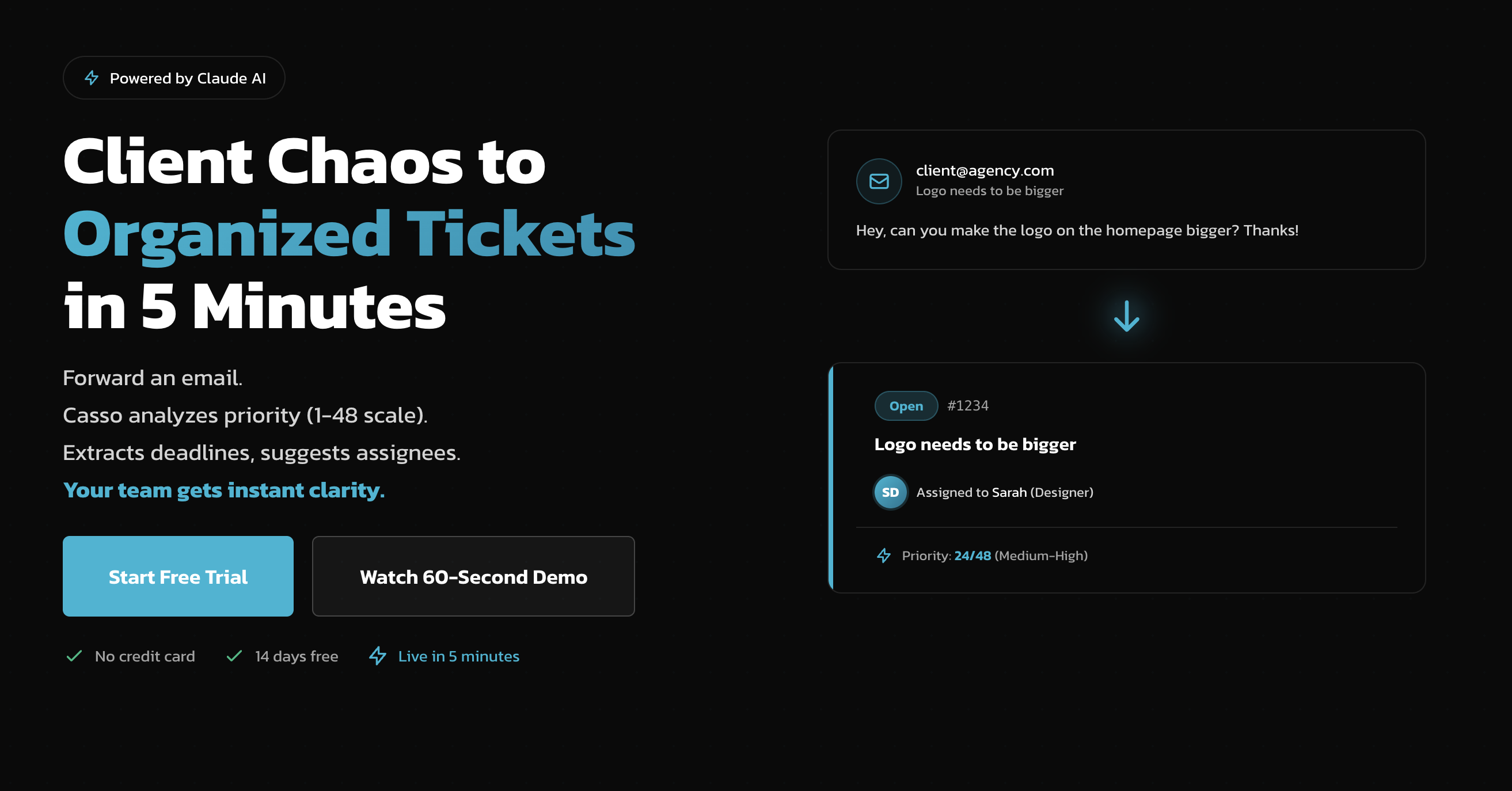 Casso - Main product screenshot demonstrating key features and user interface