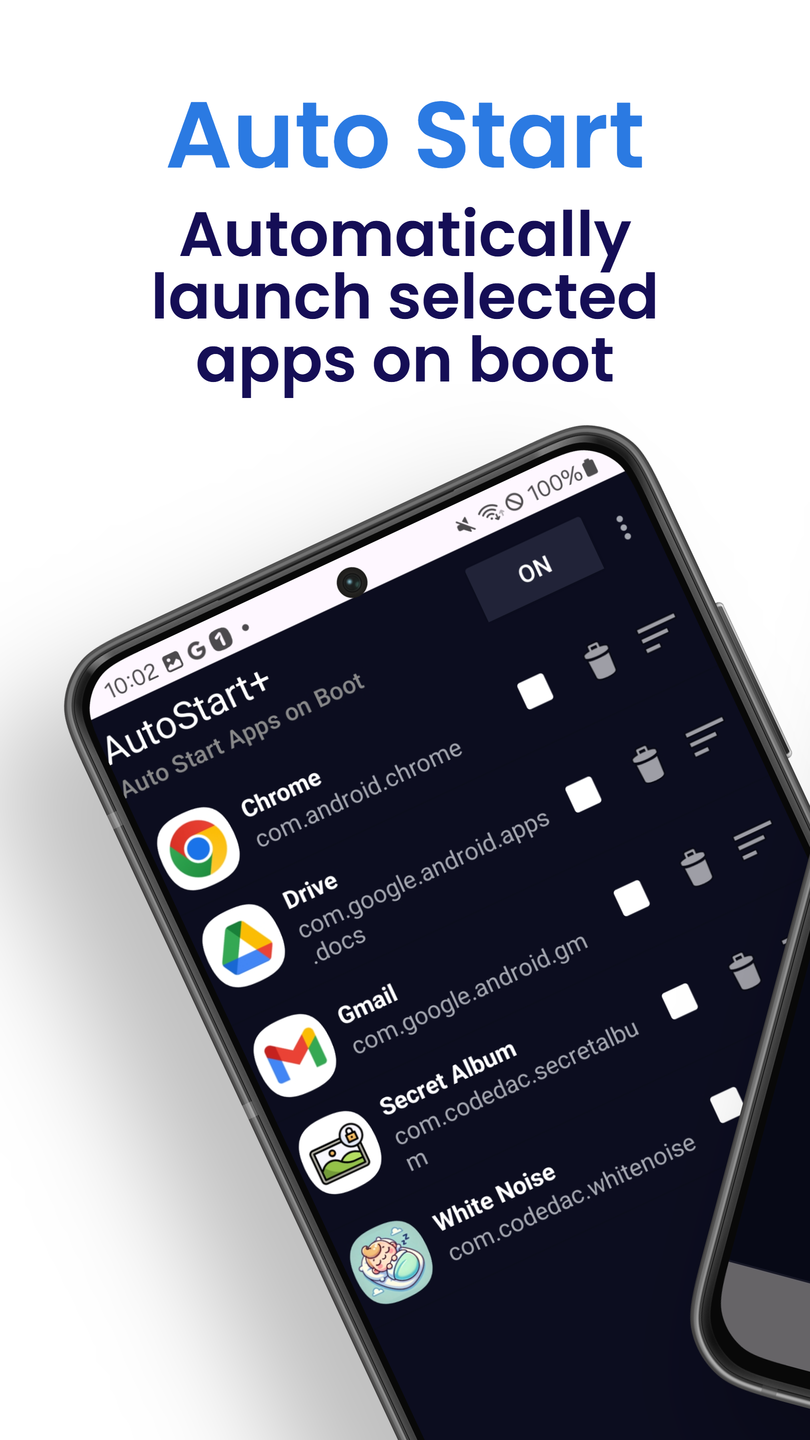 Inicio automático - Inicie sus aplicaciones automáticamente.Cada vez que botas de dispositivo media 1