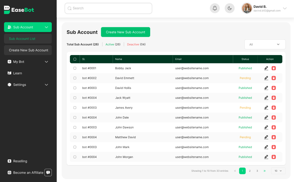 Easebot AI Booking Bot for GoHighLevel gallery image