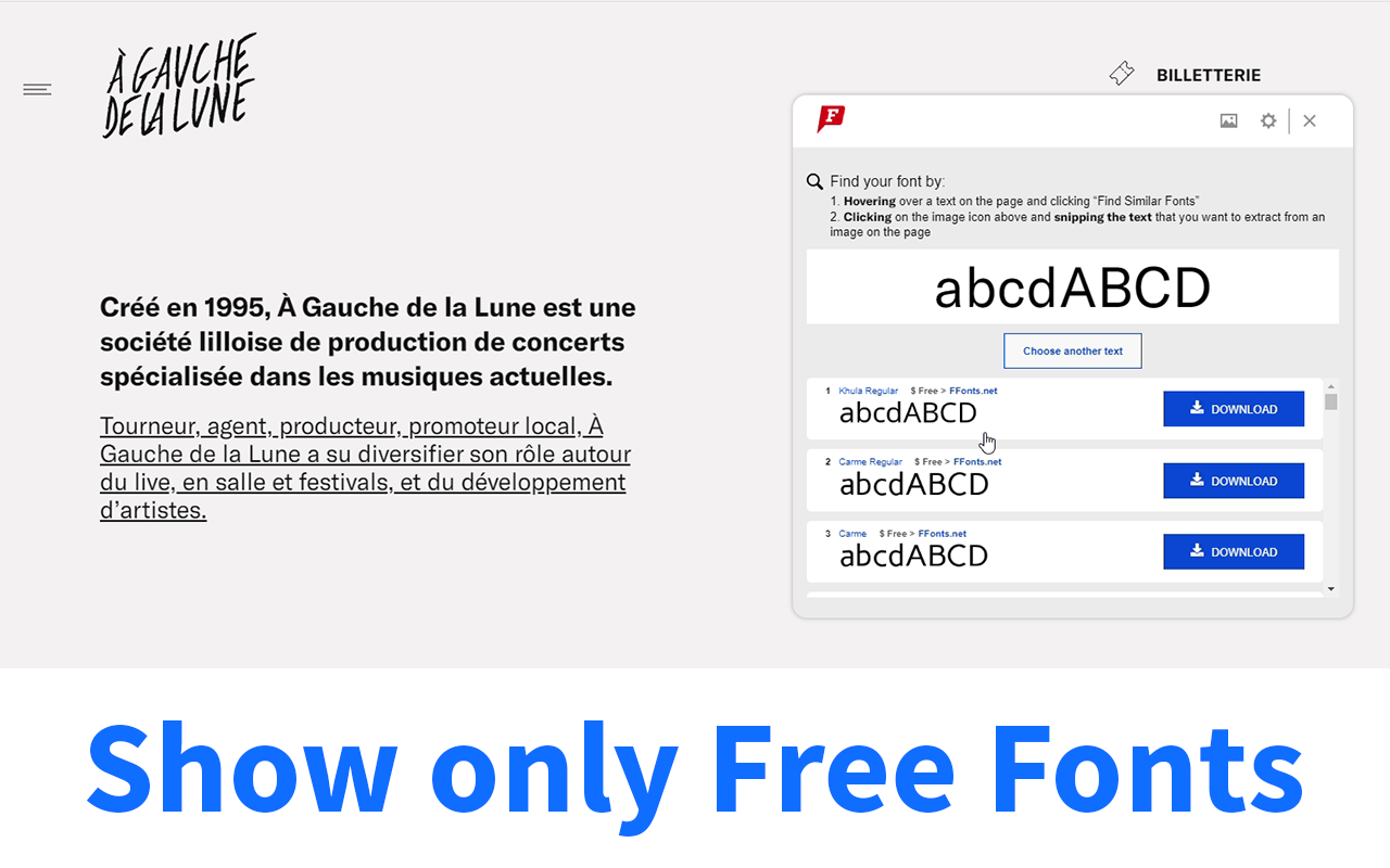 Font Identifier by WhatFontIs - Identify any font or web font from any