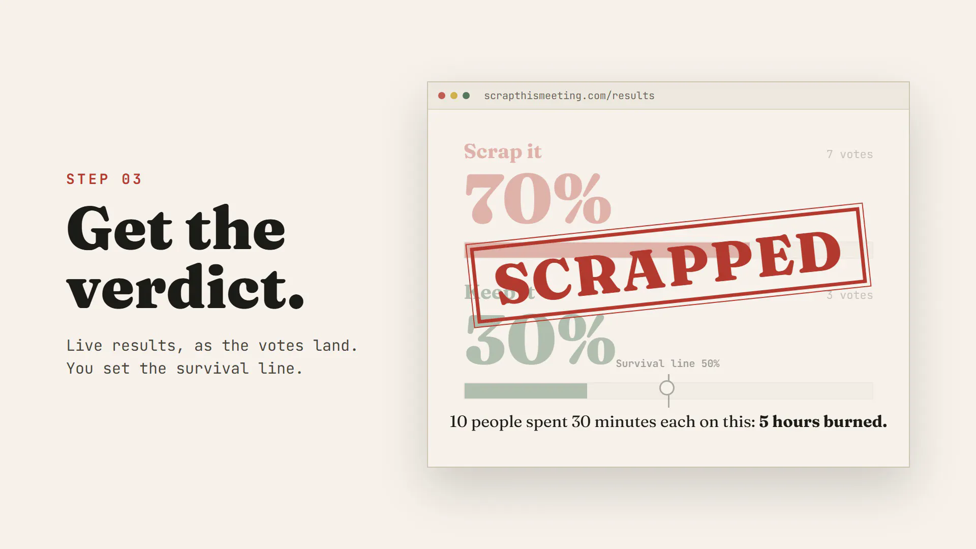 scrapthismeeting.com gallery image