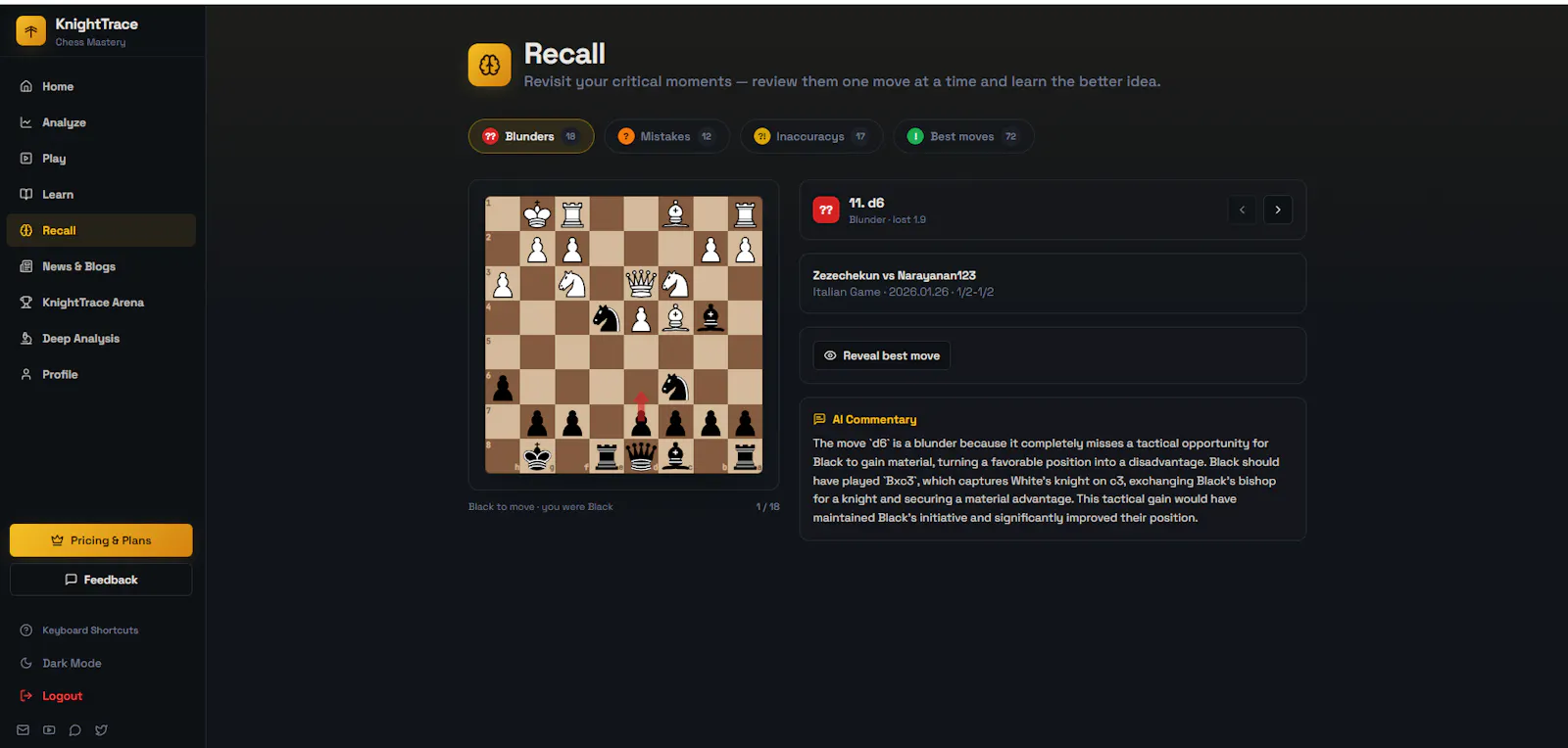 knighttrace screenshot 2