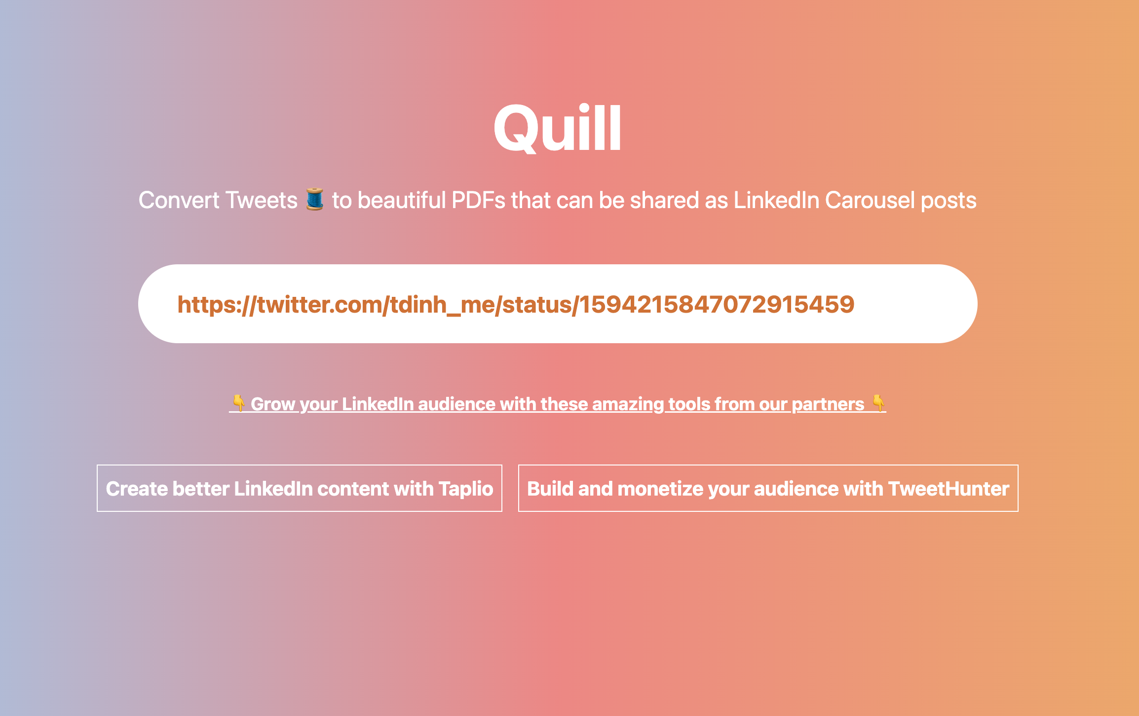 Quill gallery image