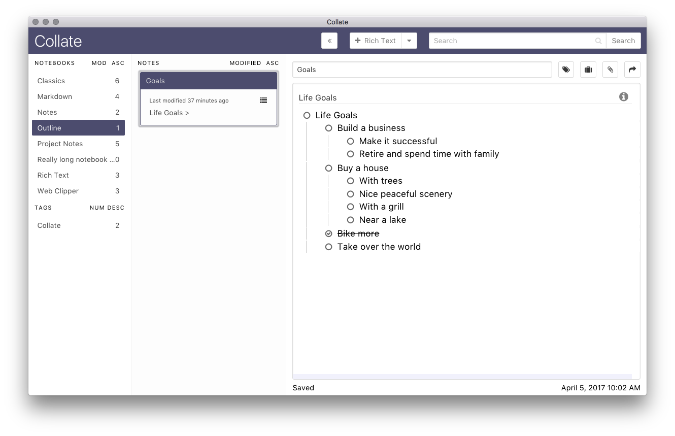 Collate Notes gallery image