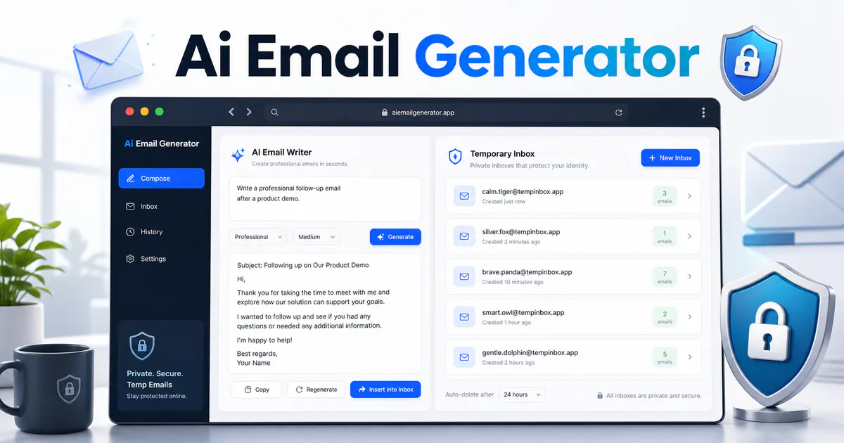 Ai Email Generator 截图 2