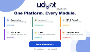 Udyot ERP gallery image