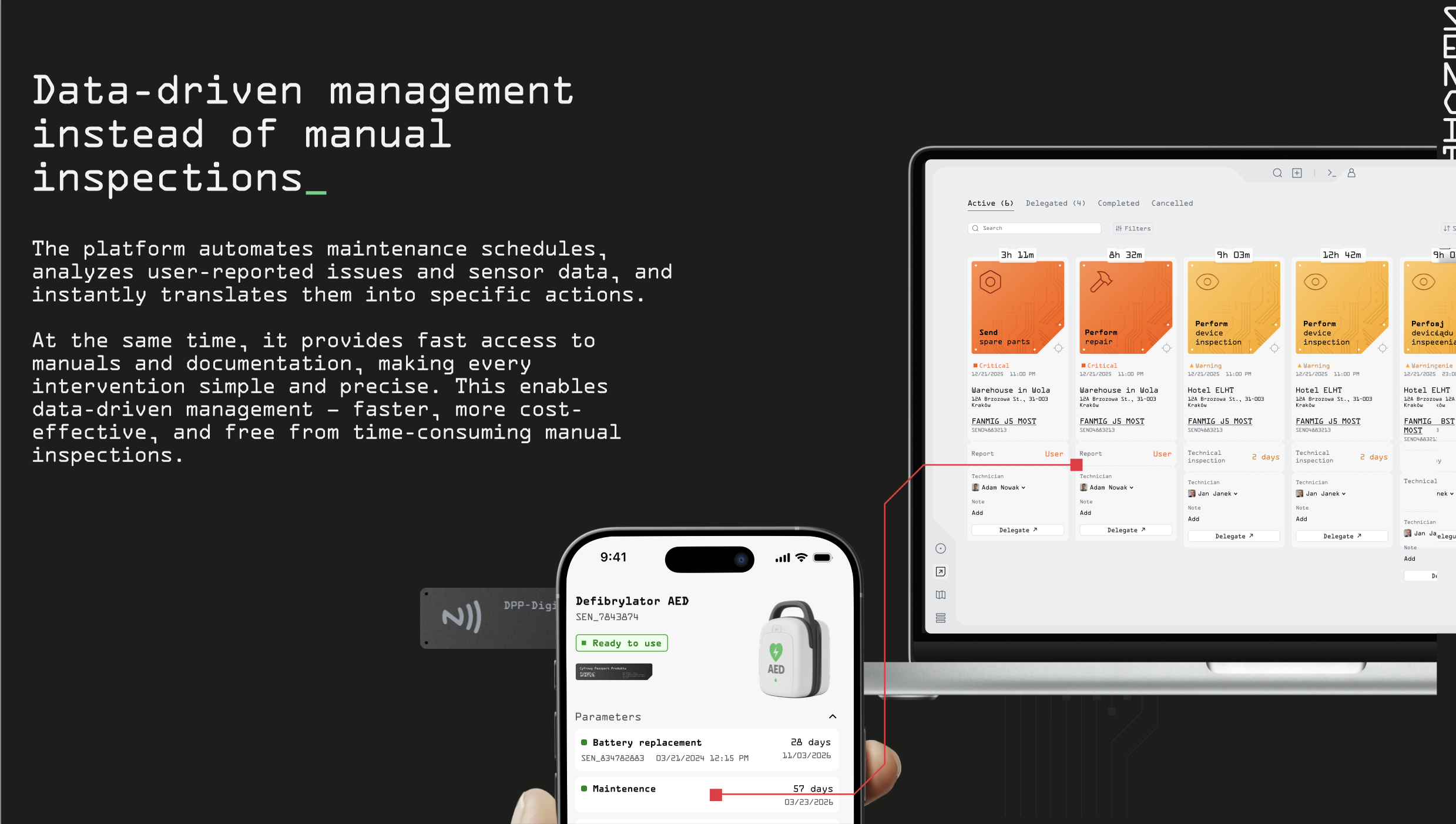 Sencity - Screenshot 2 showing product features and functionality