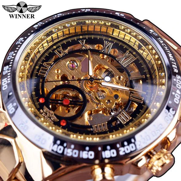 Winner luxury sports watch