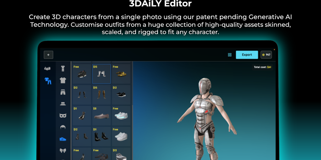3DAiLY Beta
