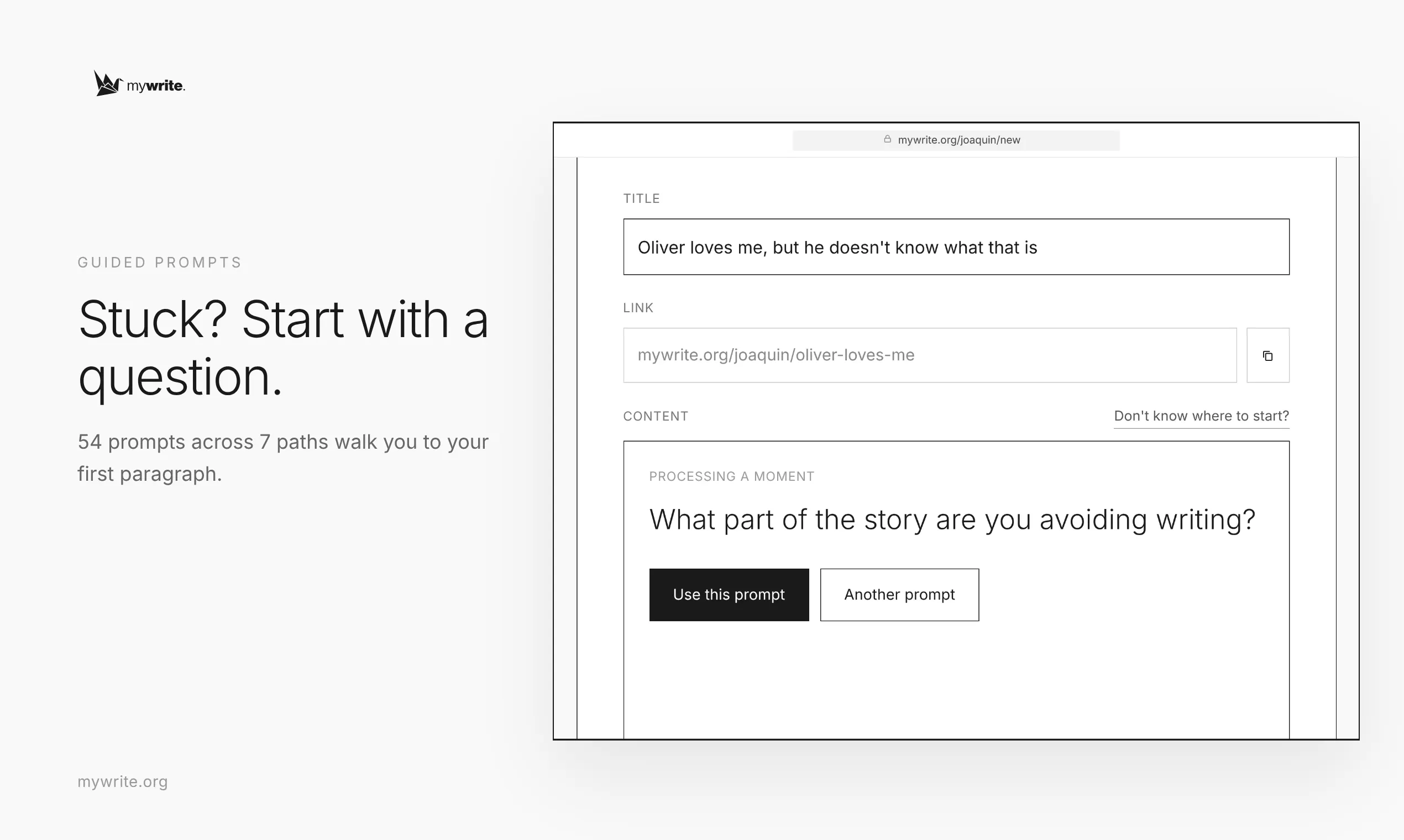 MyWrite gallery image