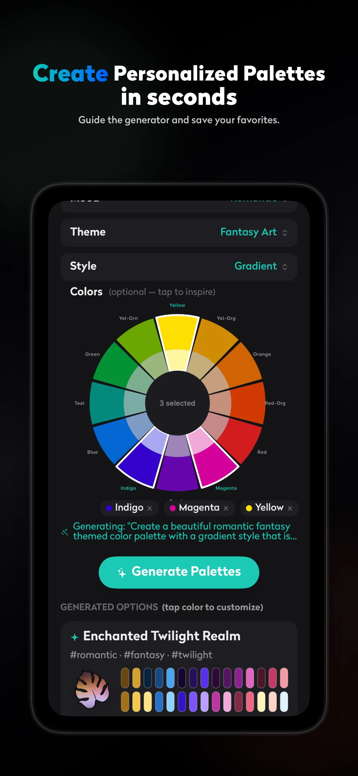 Chroma Color Palette Maker gallery image