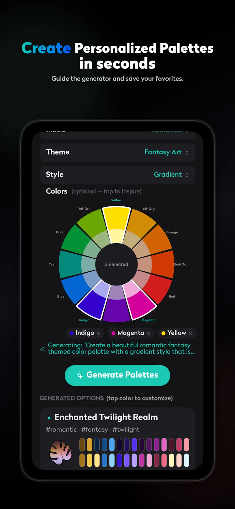 Chroma Color Palette Maker screenshot 4