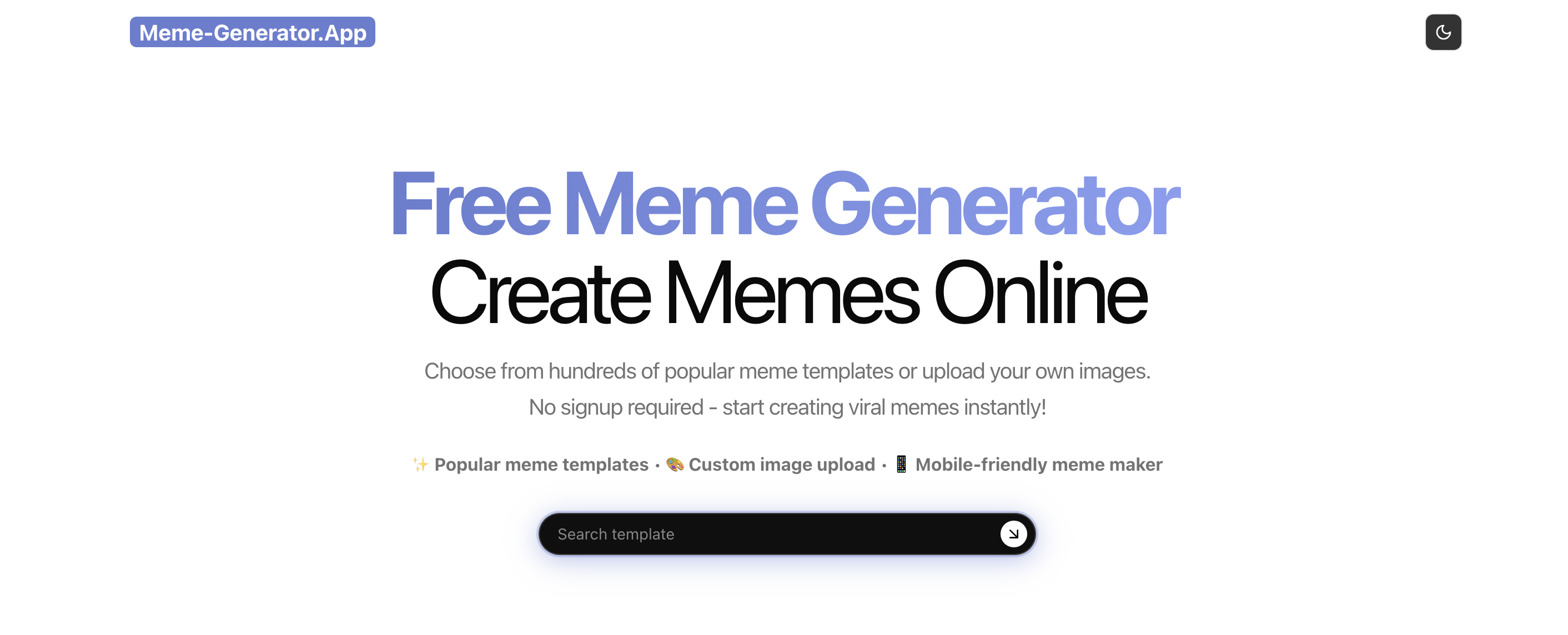 Free Meme Generator gallery image