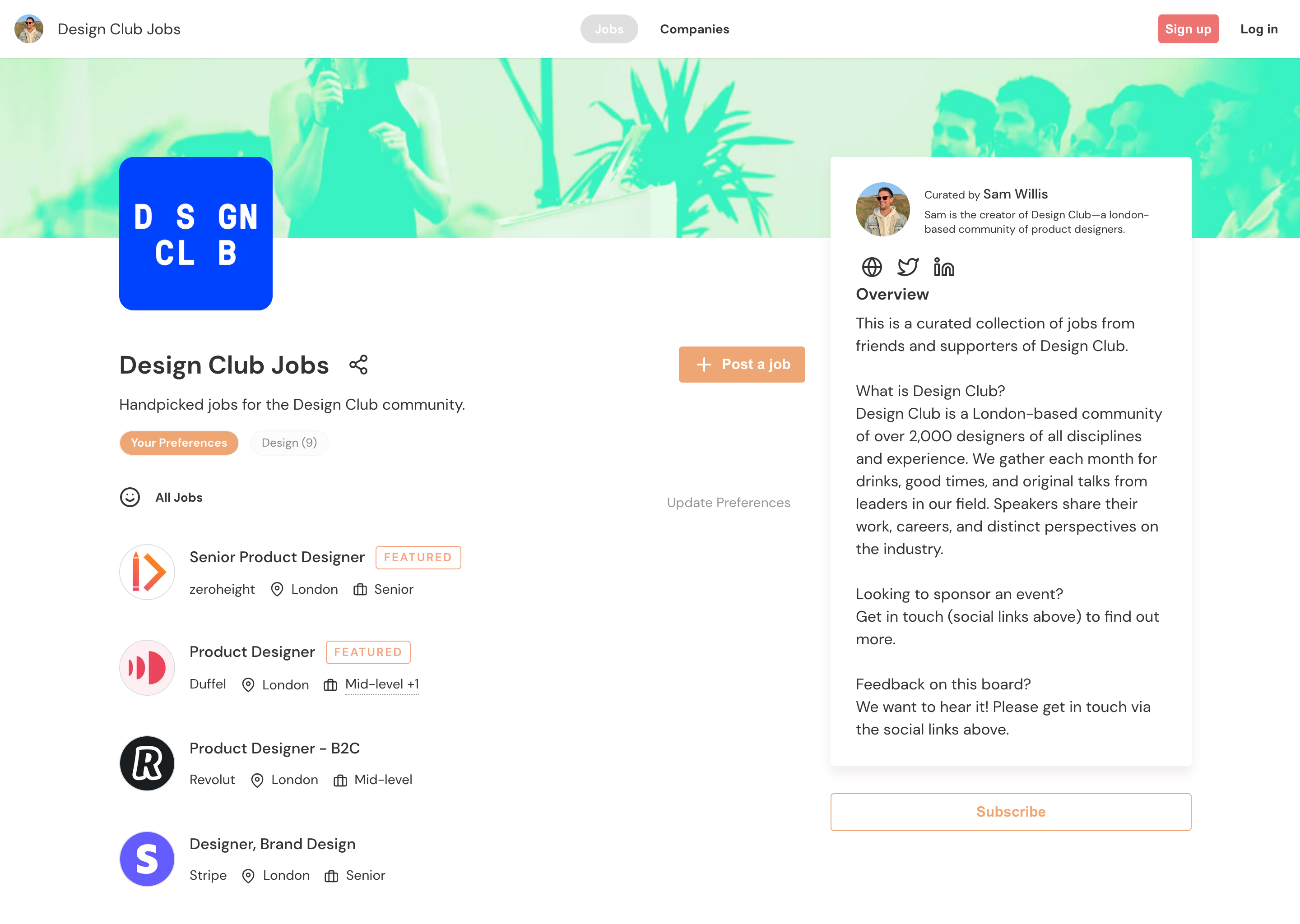 Design Club Jobs gallery image