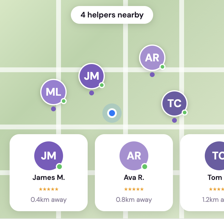 TearMate — Find someone to cry with