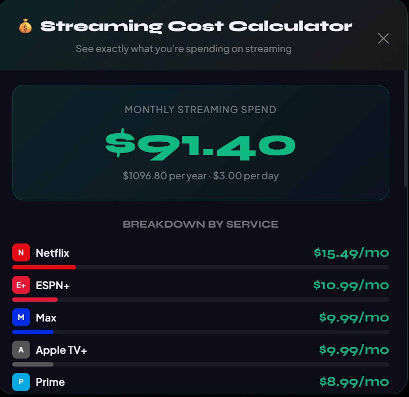 The StreamHub screenshot 5
