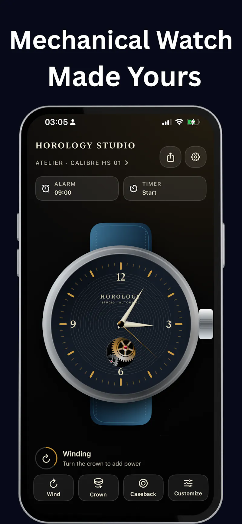 Horology Studio: Watch & Alarm screenshot 2