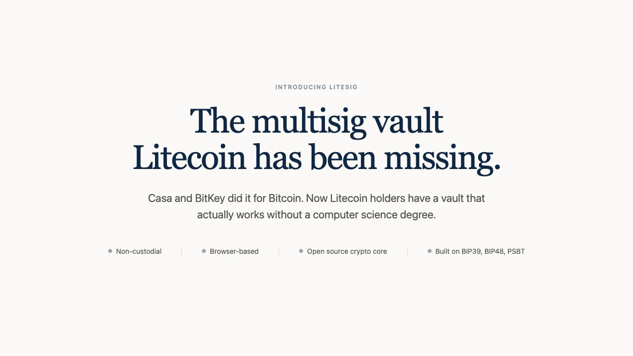 LiteSig product