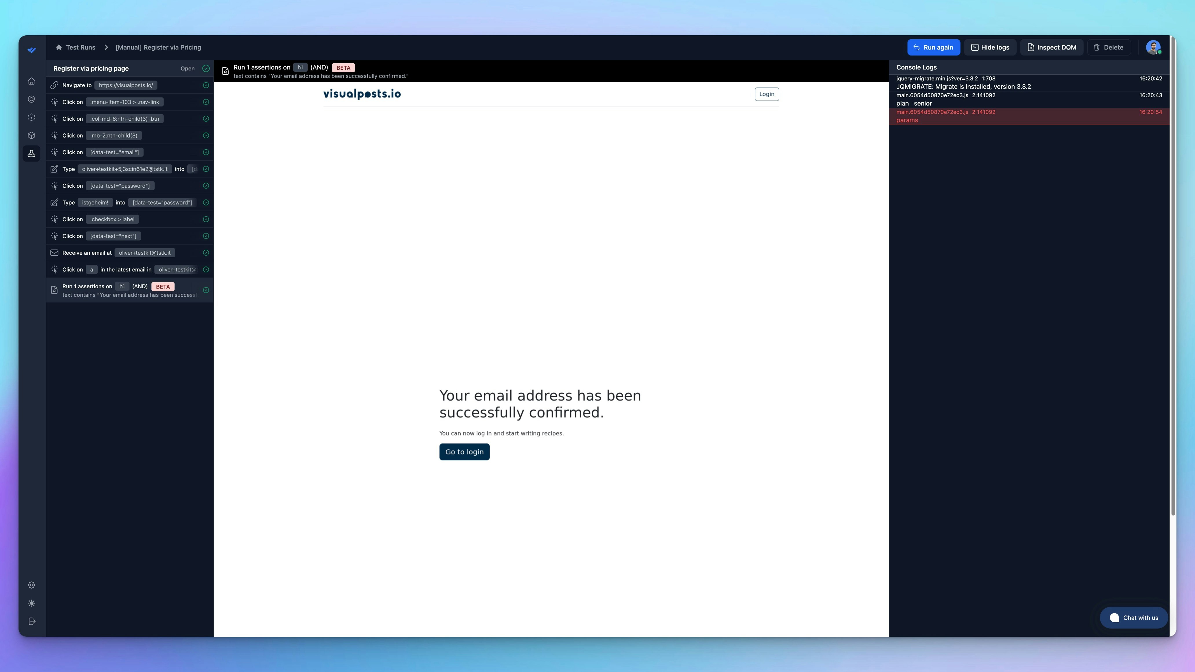 Testkit Public Beta - AI로 자신을 고치는 코드리스 테스트를 만듭니다 미디어 7