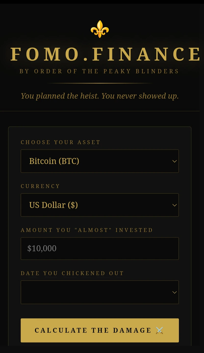 FOMO.Finance screenshot 1