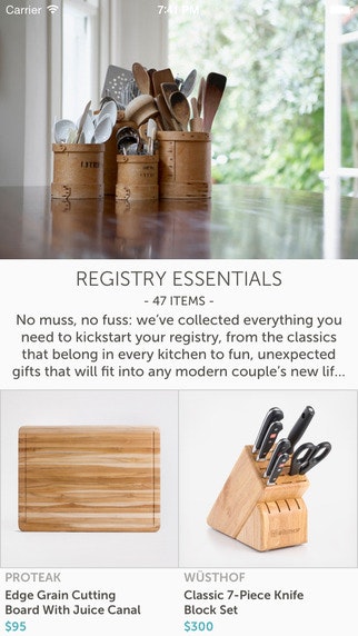 Zola Wedding Registry gallery image