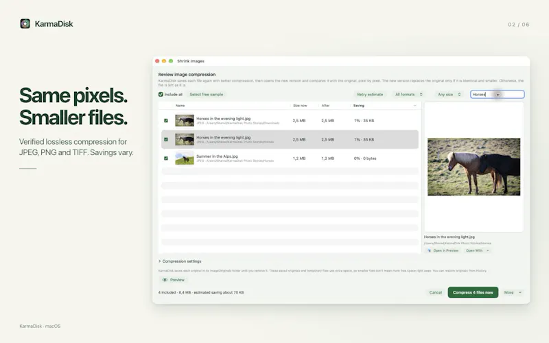 KarmaDisk screenshot 3