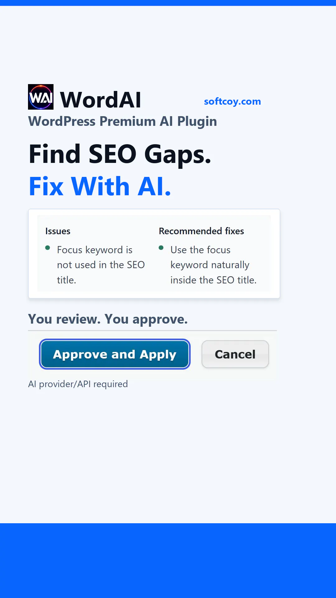 WordAI – AI Toolkit for WordPress gallery image