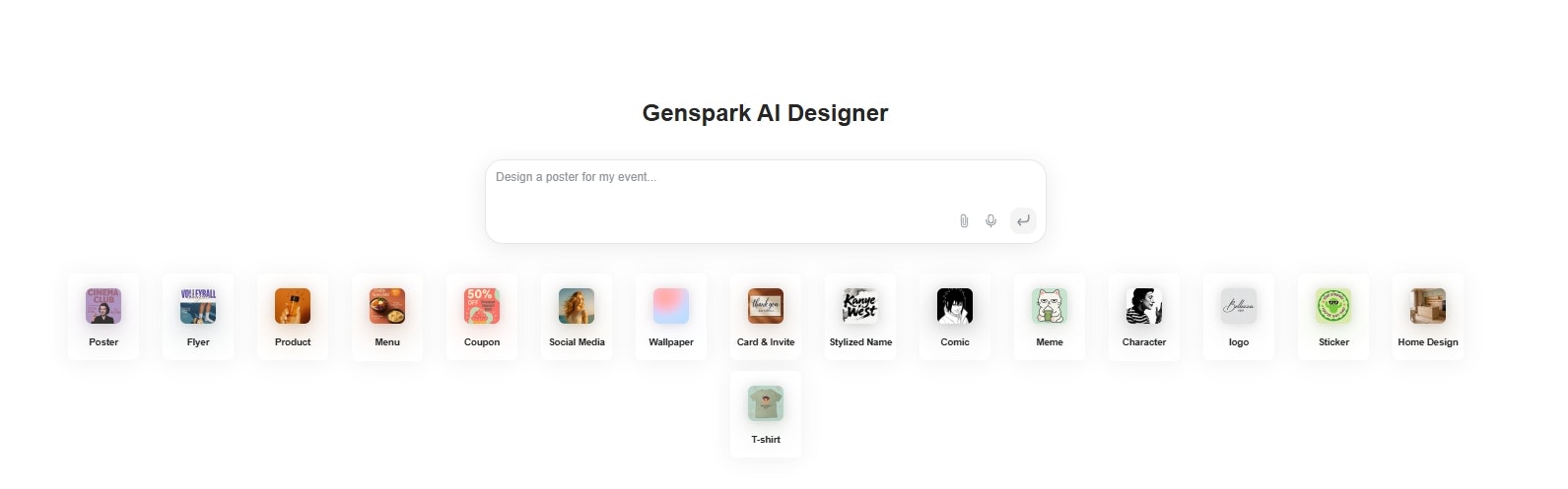 Genspark AI Designer - Your AI employee that designs anything with one prompt Medien 2