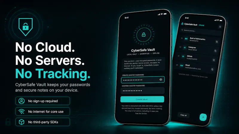 CyberSafe Vault screenshot 2