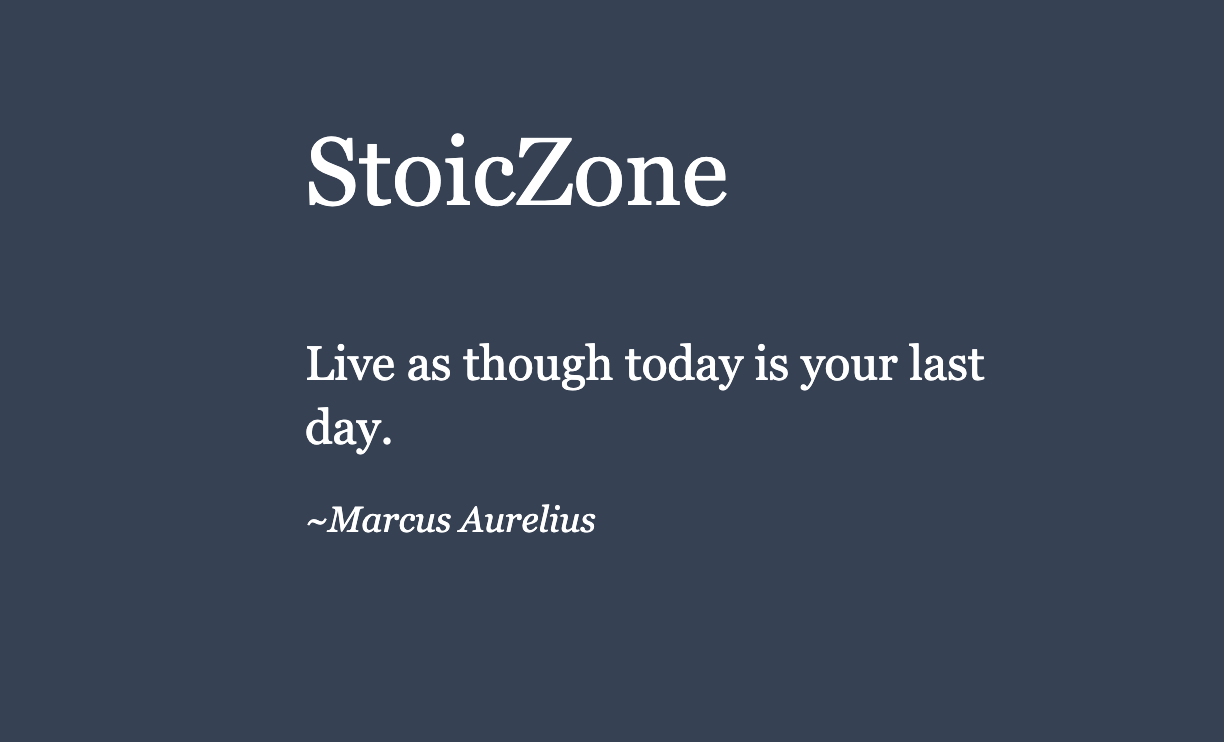 StoicZone - Daily Stoic Quotes media 2