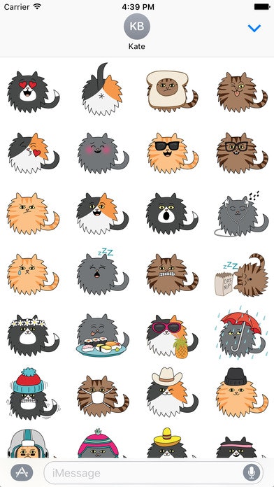 Purr-Moji App Cat Stickers gallery image