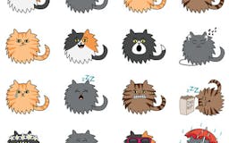 Purr-Moji App Cat Stickers media 2
