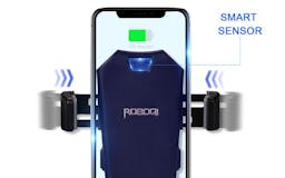 ROBOQI X - Wireless Car Charger Mount media 2