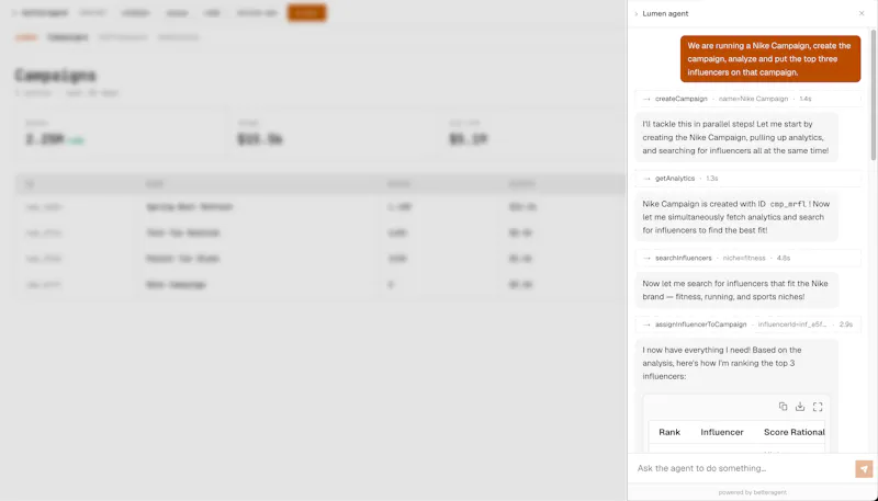 BetterAgent screenshot 2