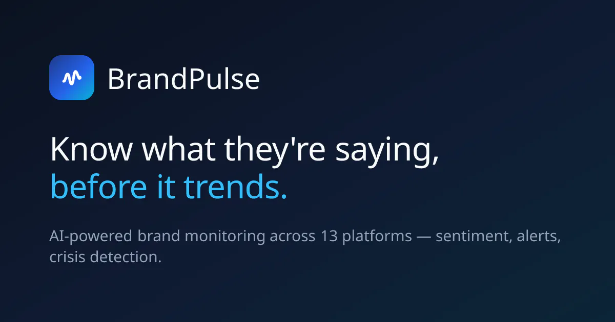 BrandPulse 截图 1