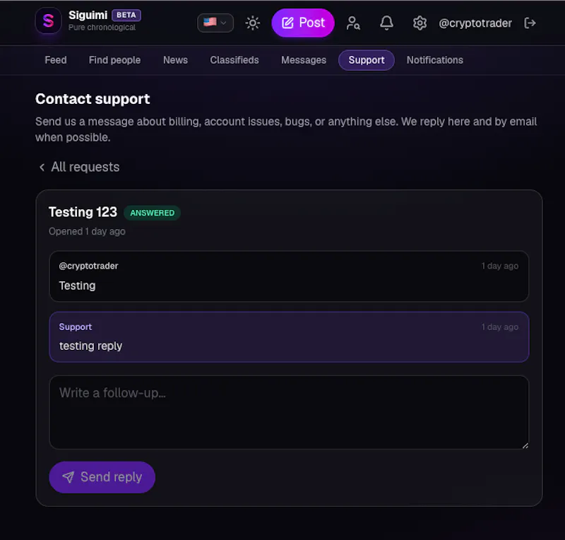 Siguimi screenshot 16