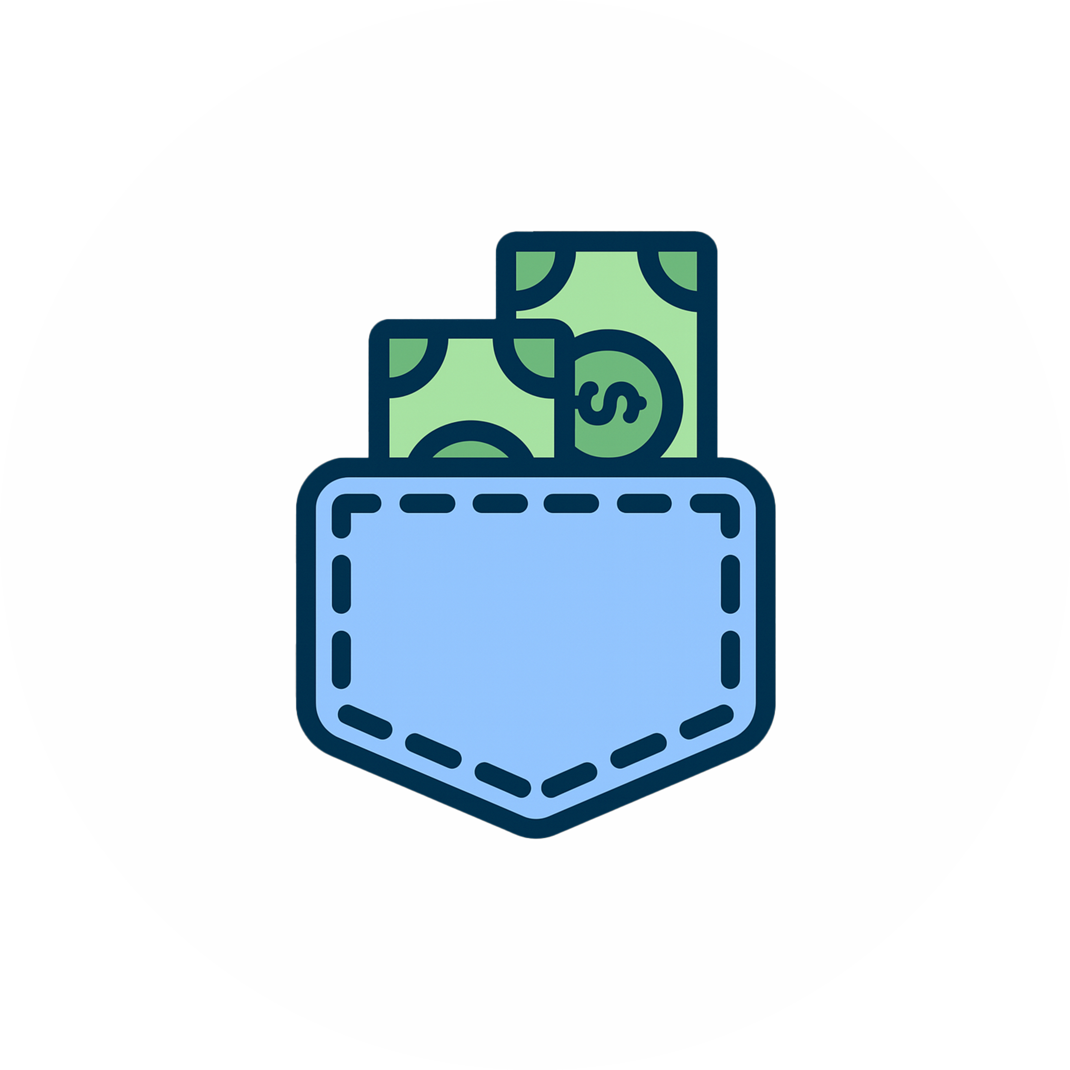 Pocket - Product Hunt launch logo and brand identity