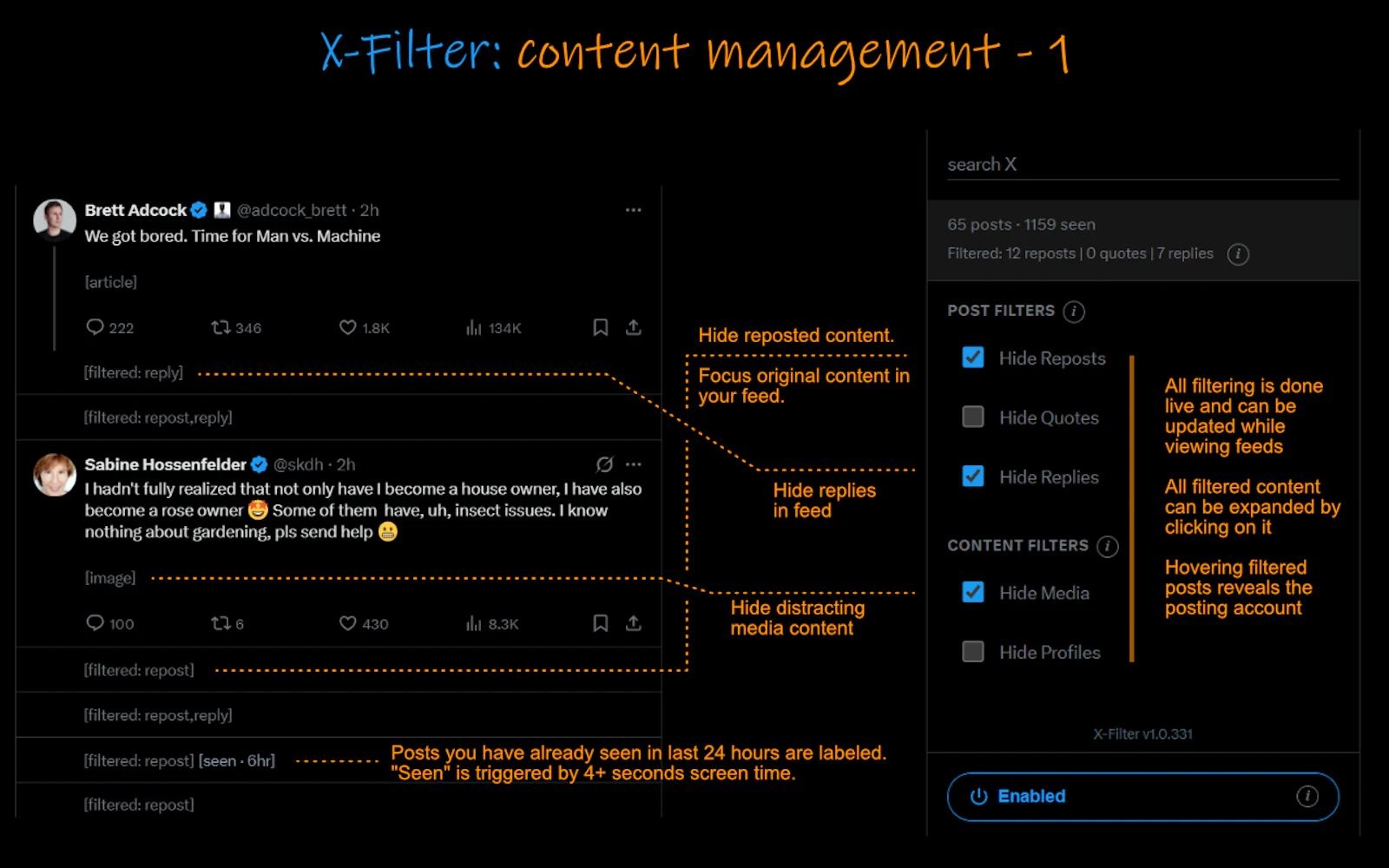 X-Filter screenshot 5